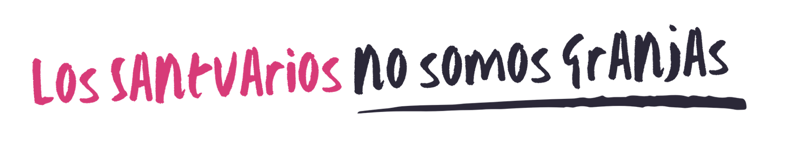 Los santuarios no son granjas